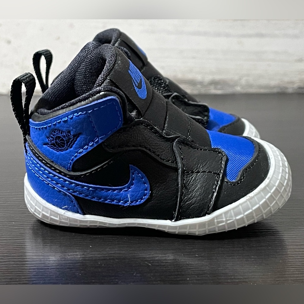 AIR JORDAN 1 TODDLER CRIB BOOTIE 'VARSITY ROYAL'-Size:2C